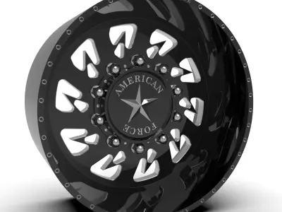 AMERICAN FORCE 6G14 SIDEWAYS SD WHEEL 3D print model