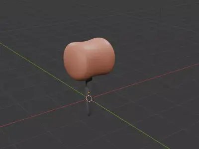 3d model of punch type weapon 3D model