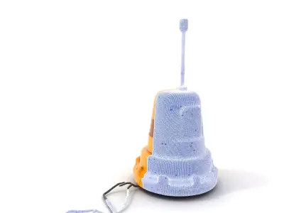 Yellow Signal Beacon model pack Low-poly 3D model