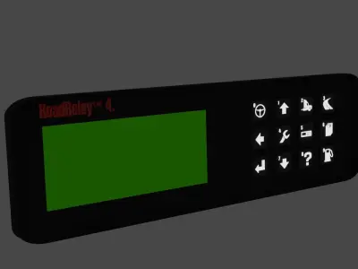 Cummins RoadRelay4 Monitor  3D model