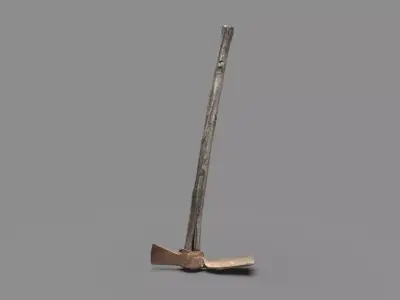 Pick Mattock 3D Scan  3D model