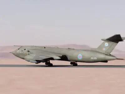 Handley Page Victor K2 tanker 3D model