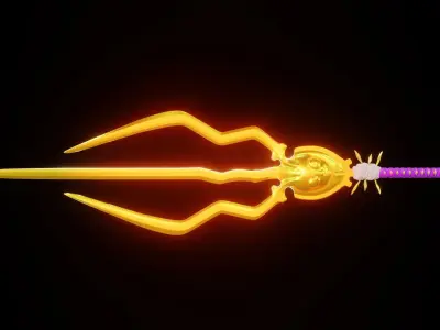 Konjiki Ashisogi Jizo 3D model