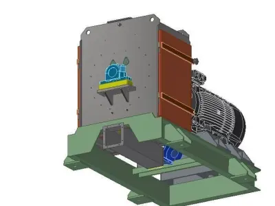 Mill for small wood parts 3D model