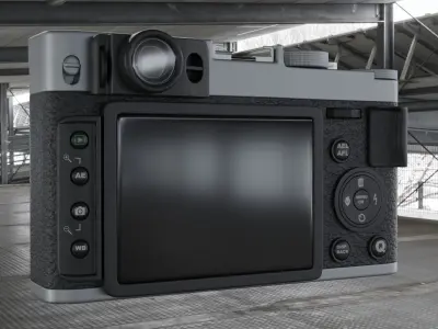 Camera 3D model order