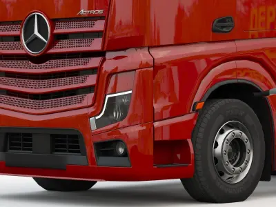 Mercedes-Benz Actros 2021 3D model