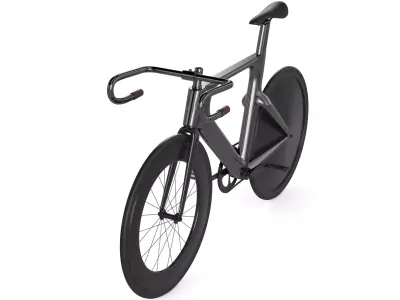 Triathlon Bike 3D model 2