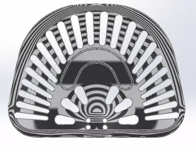 High quality 3D Bar Stool model 3D model 2