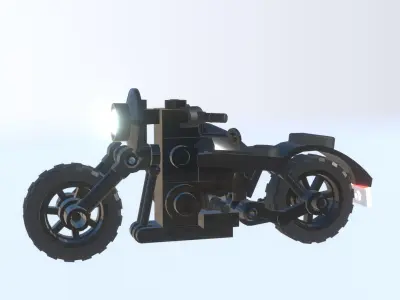 Lego Honda Free 3D model