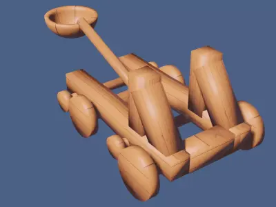 Catapult Free 3D model