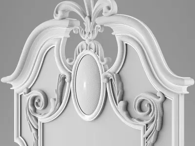 classical mirror set x 3D model