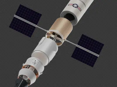 Manned Orbiting Laboratory 3D model