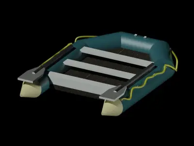  beach boat Free 3D print model