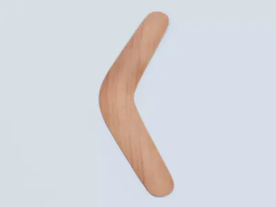 -Boomerang V2- Low-poly 3D model