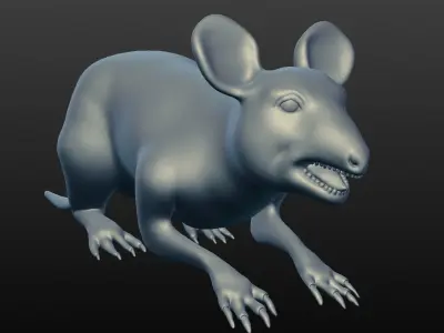 rat 3d model 3D model purchase