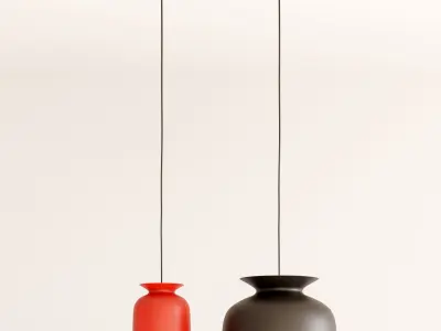 Gubi Ronde Pendant Lamp Free low-poly 3D model