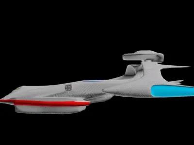 Heavy Advanced Escort Low-poly 3D model