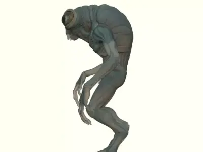 Broken-Mandible Seeker Free 3D print model
