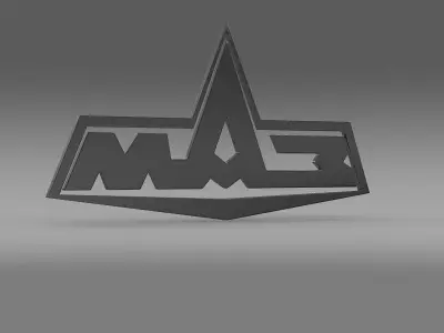 Maz Logo  3D model