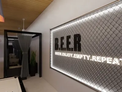 SPORTS BAR 3D model