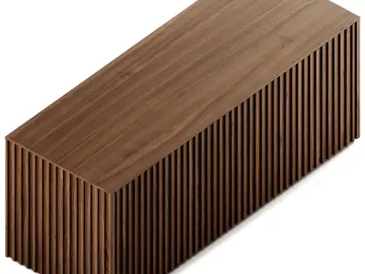 Punt Velasca Wooden sideboard VLS 200 and 300 3D model