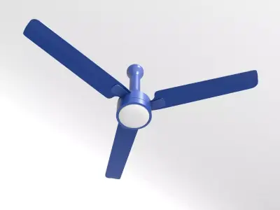 Ceiling Fan 07 Low-poly 3D model