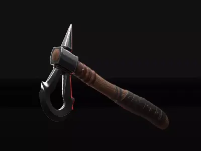 Tomahawk Low-poly 3D model purchase