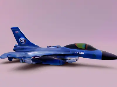 F-16 Fighting Falcon 3D model 3D model