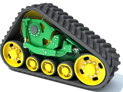 Continuous Track 3D model
