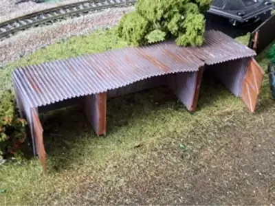 N Scale Shed Free 3D print model