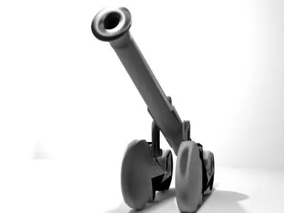 Cannon - Malay Lantaka 3D model