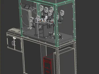 coordinate measuring machine 3D model