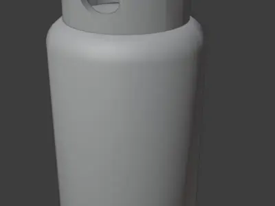 Gas Can Free low-poly 3D model