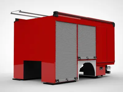 Schlingmann VARUS Castra Back Construction 3D model