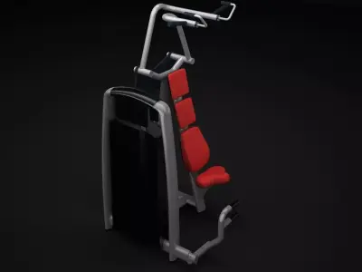 Vertical Traction Machine 3D model