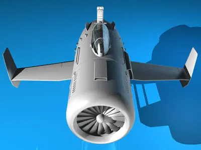 Turbine bike 3D model