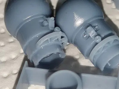German bouncing bomb Kurt ver 02 3D model