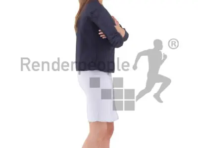 Melanie Animated 002 Standing