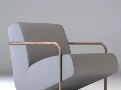 LULLABY Porro Chair Free low-poly 3D model