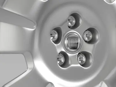 Fiat Doblo Work rim 2015 3D model
