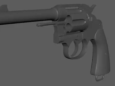 Colt 1917 Army DA 45acp 3D model