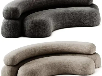 Adrenalina Nefelibata 4 2 Modular Sofa 3D model