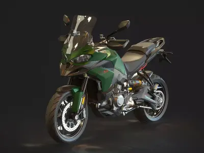 Base model Ducati Multistrada V2 2026 3D model