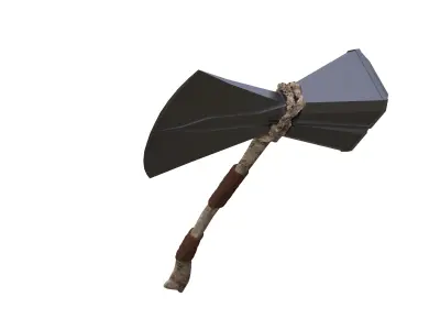 Thunder ax of Thor 3D model
