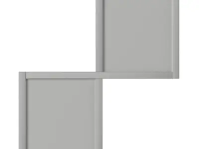 Illustrated wall art frame - Part 1 3D model