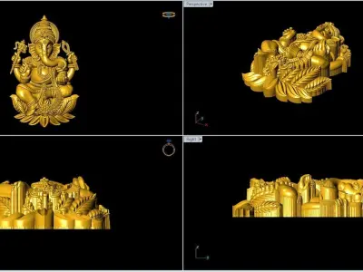 Ganesh Artwork-29 3D print model