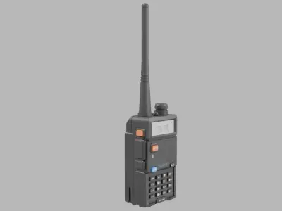 Radio walkie talkie 3D model