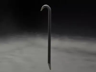 crowbar Low-poly 3D model order