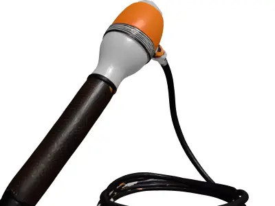 Futuristic Digital Stylus Pen 3D model