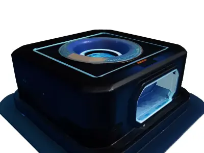 SciFi Holographic Display Projector 3D model